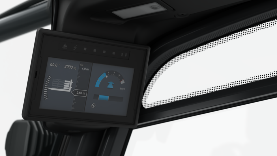 Višenamenski displej za Linde električni viljuškar X35 – X50