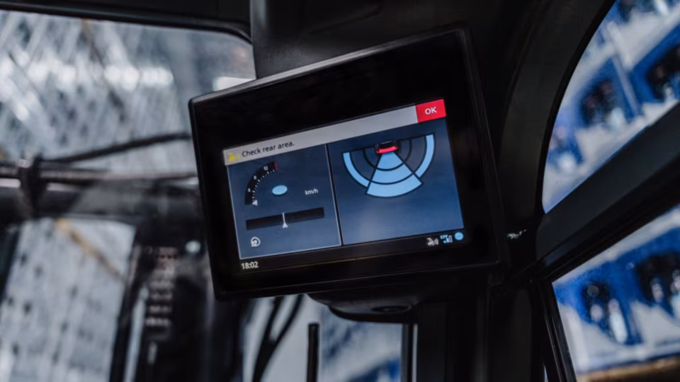 Linde Reverse Assist Radar za Linde električni viljuškar Xi10 – Xi20