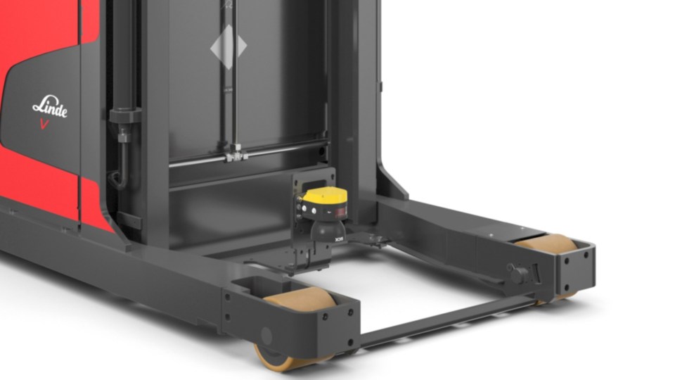 Sistem za saštitu ljudi (PSA) za Linde viljuškar za komisioniranje V modular