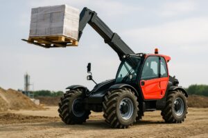 Viljuškari u građevinskoj industriji – kako odabrati viljuškar za rad na terenu?