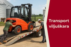 Najbolji način za transport viljuškara