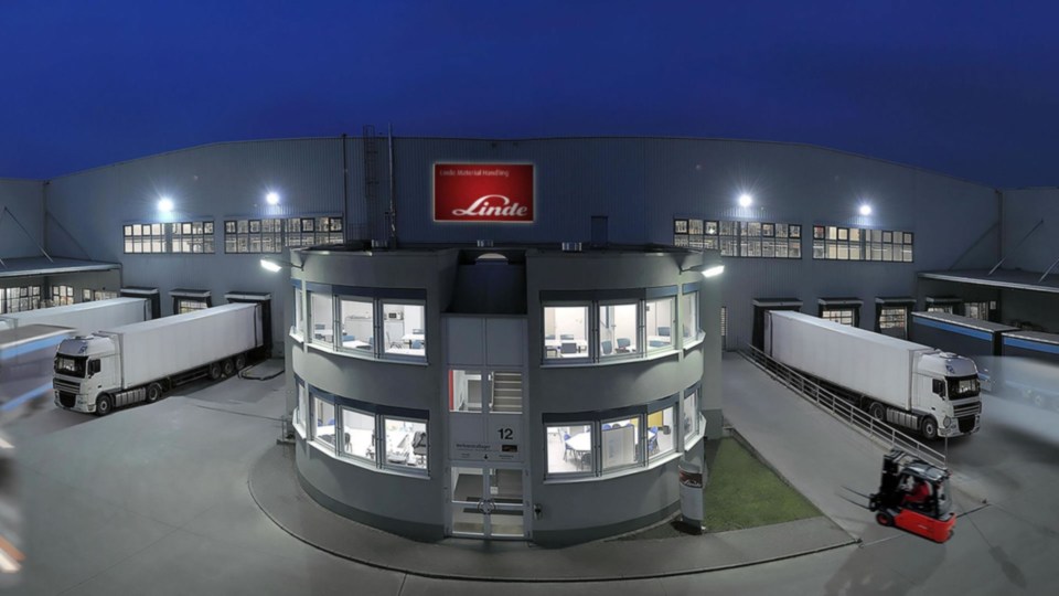 Zgrada zvaničnog Linde servisnog centra
