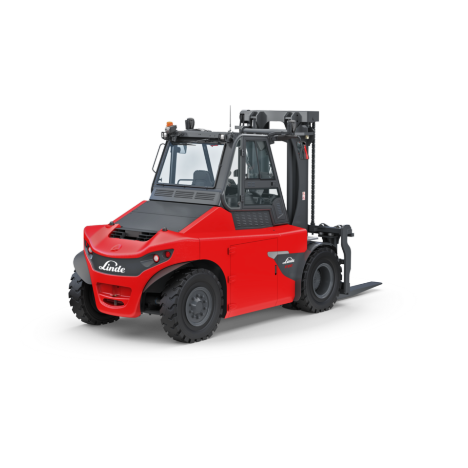 Linde viljuškar za teške terete E100 – E180 tihi snagator