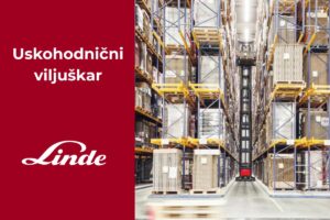 Uskohodnični viljuškari i njihova primena u savremenim skladištima